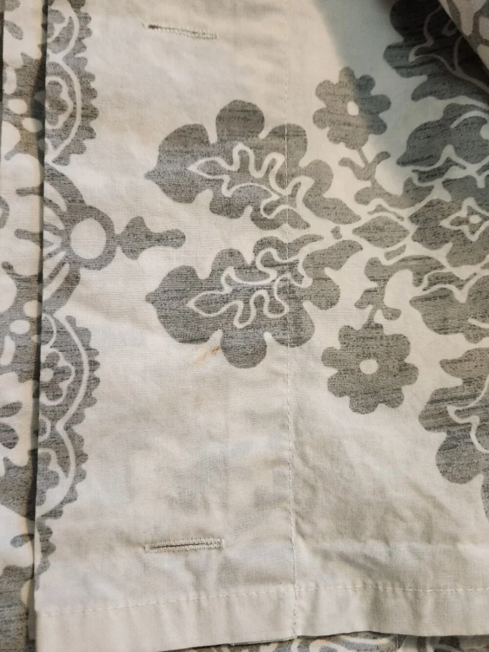 Pottery Barn Lucianna Medallion Curtain Panel 70.5